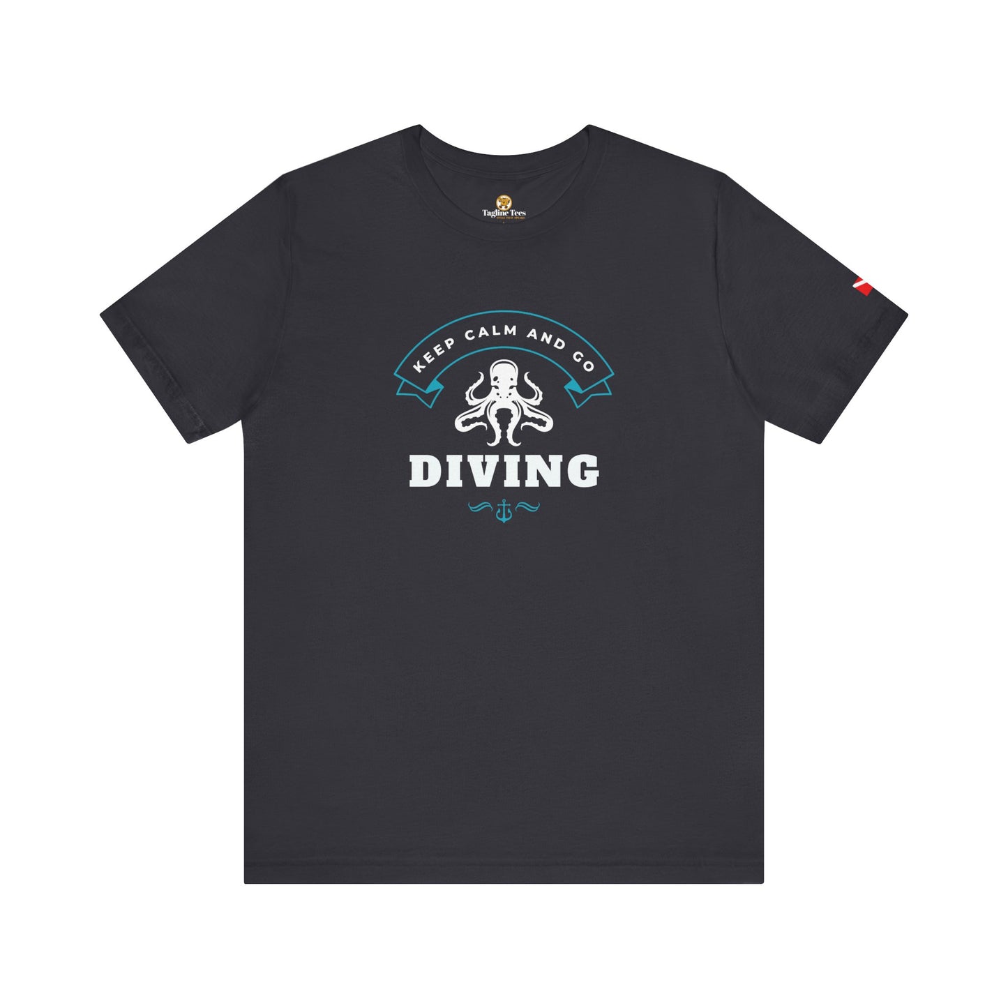 Keep Calm and Go Diving Unisex Tee