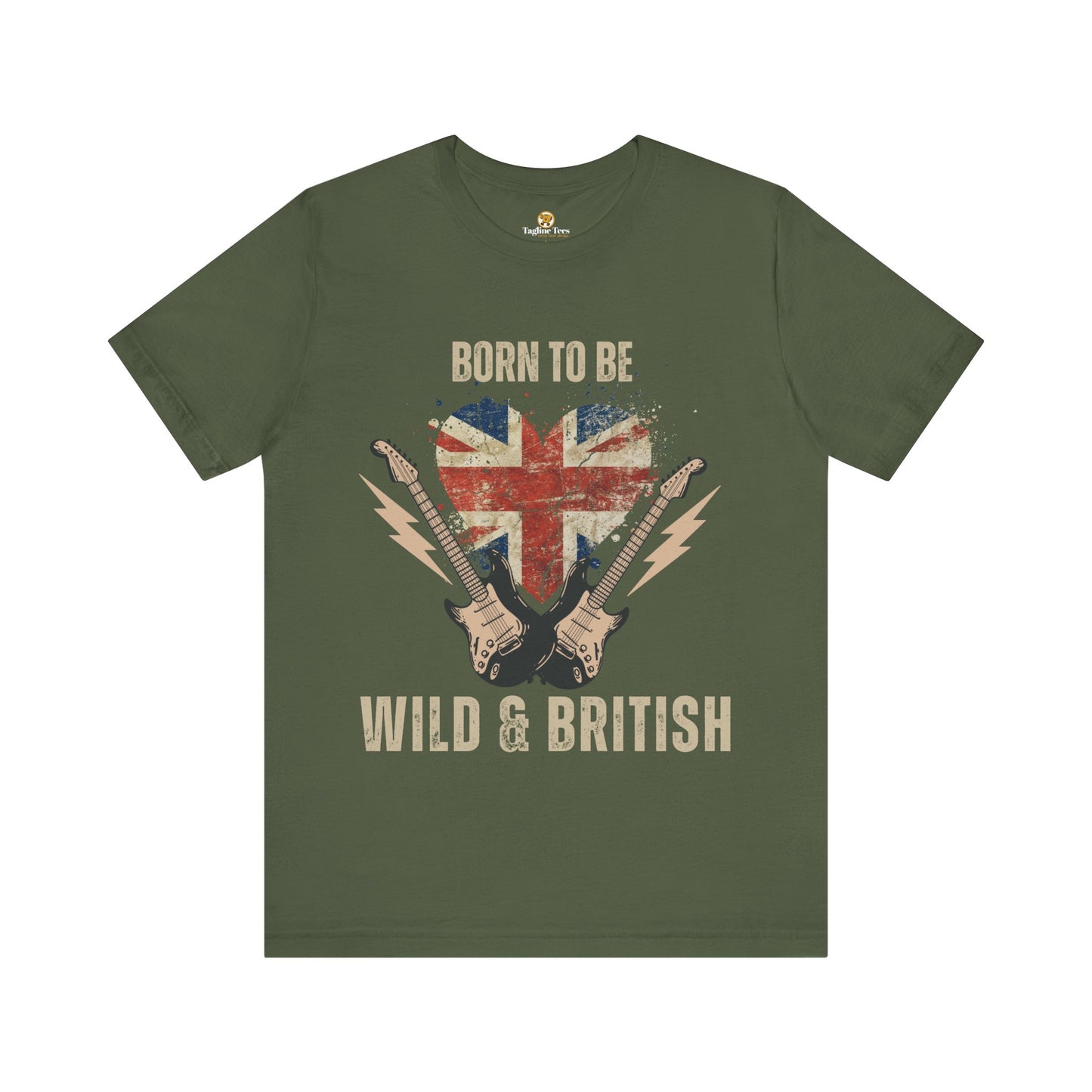 Born To Be Wild & British - Unisex Tee